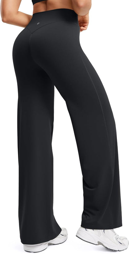 ENERBLOOM Wide Leg Yoga Pants