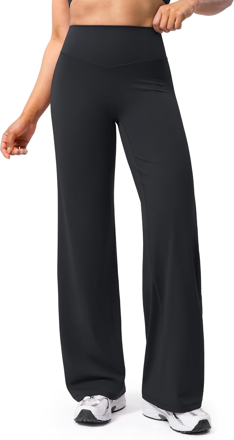 ENERBLOOM Wide Leg Yoga Pants