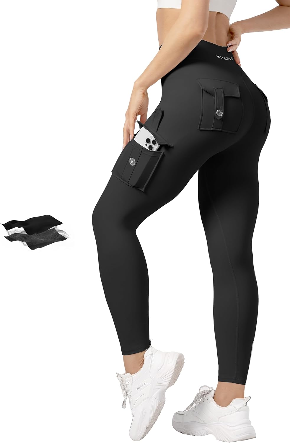 GYMGUN Workout Cargo Leggings