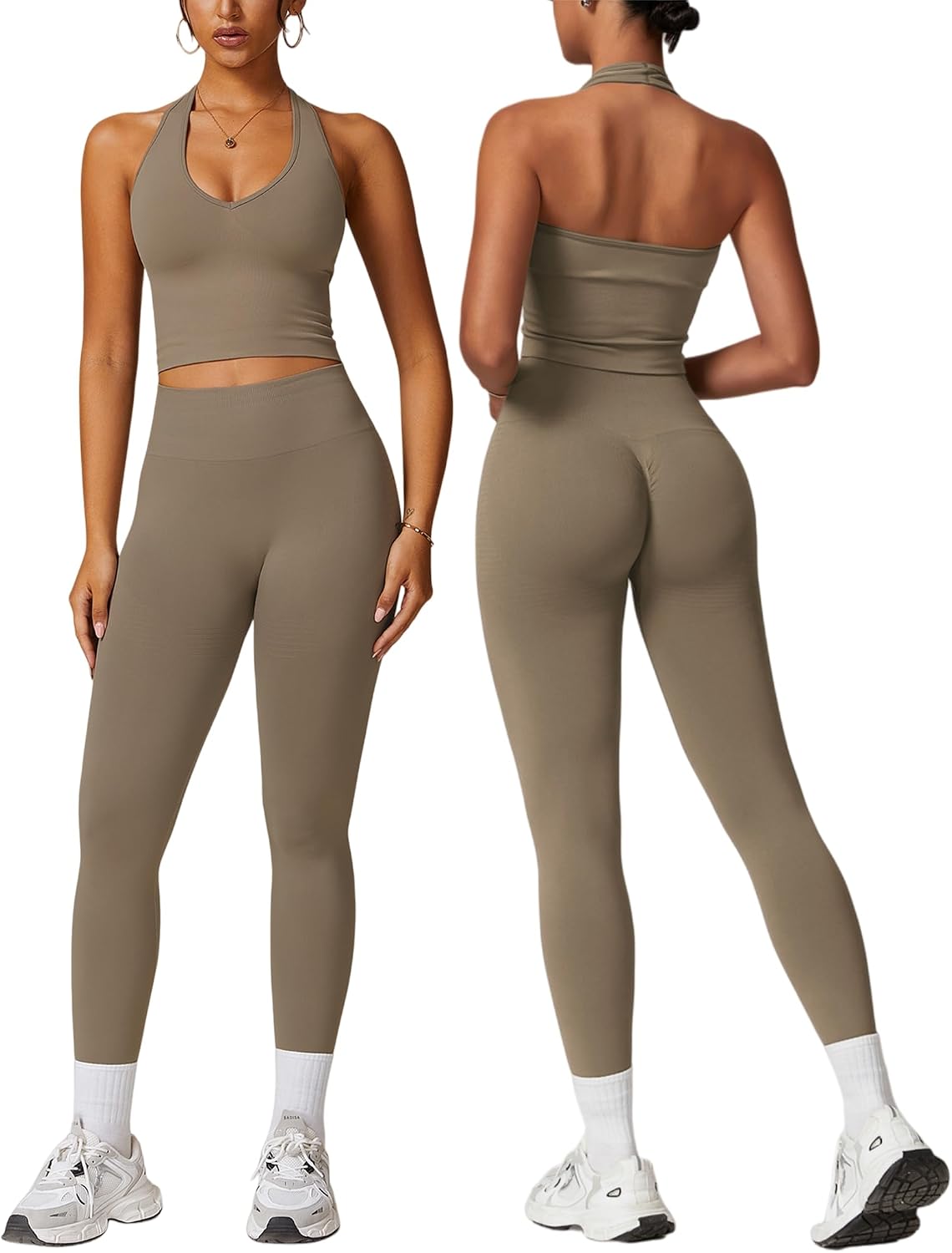 ABOCIW Halter Top and Leggings